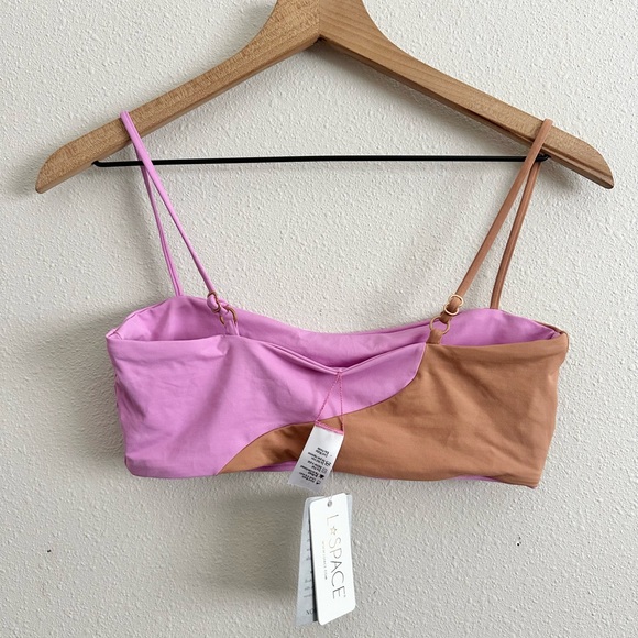 NWT L*Space Ari Reversible Bikini Top Large - Picture 8 of 9